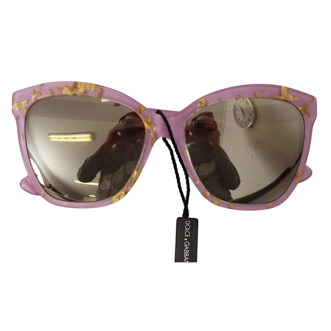 Dolce & Gabbana Elegant Violet Acetate Sunglasses