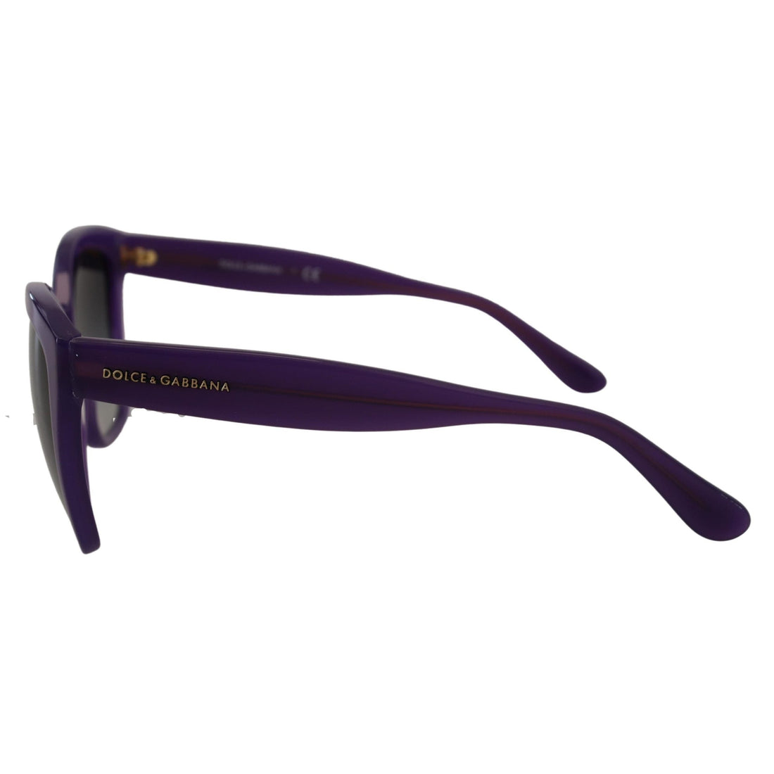 Dolce & Gabbana Elegant Purple Gradient Lens Sunglasses