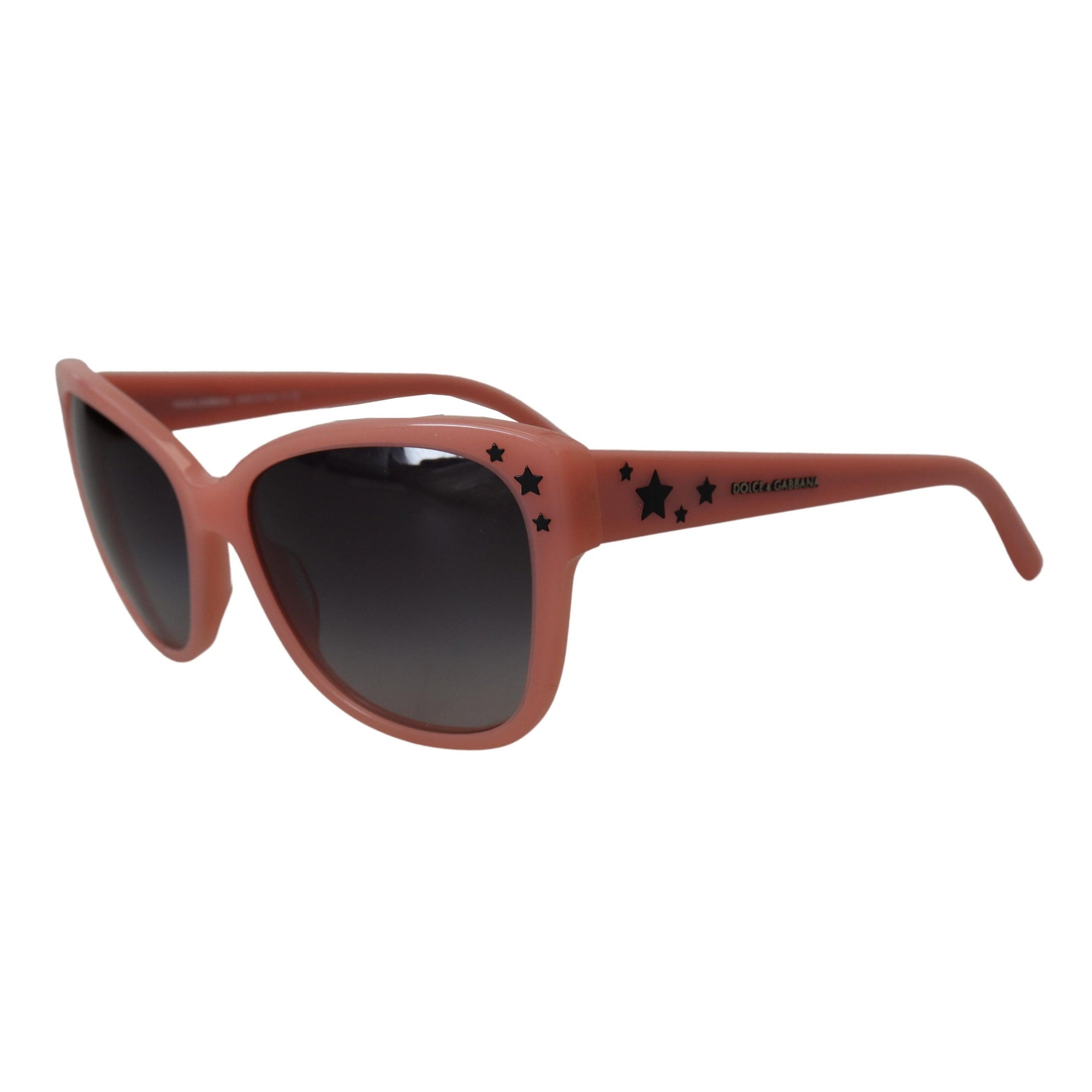 Dolce &amp; Gabbana Elegant Pink Gradient Sunglasses