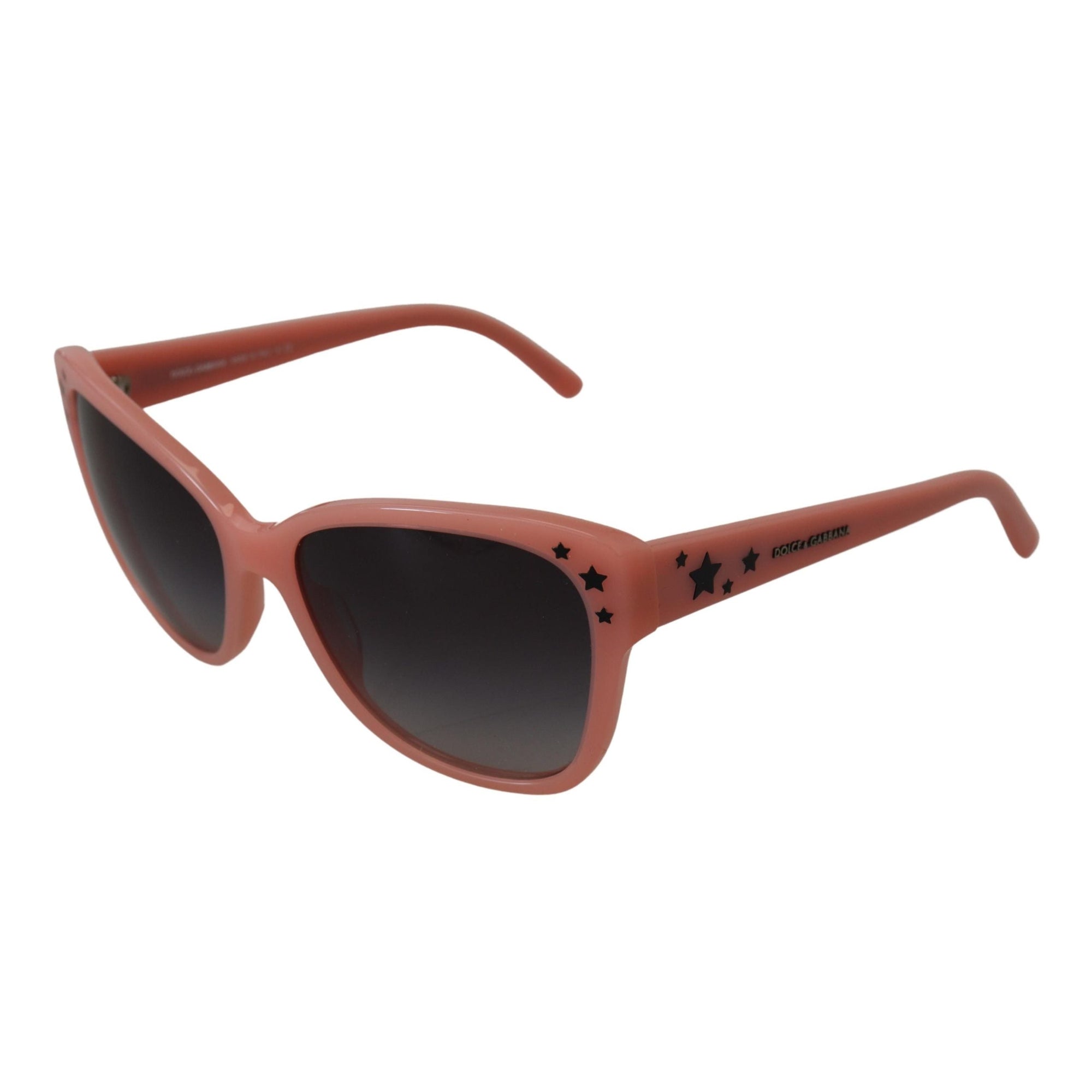 Dolce &amp; Gabbana Elegant Pink Gradient Sunglasses