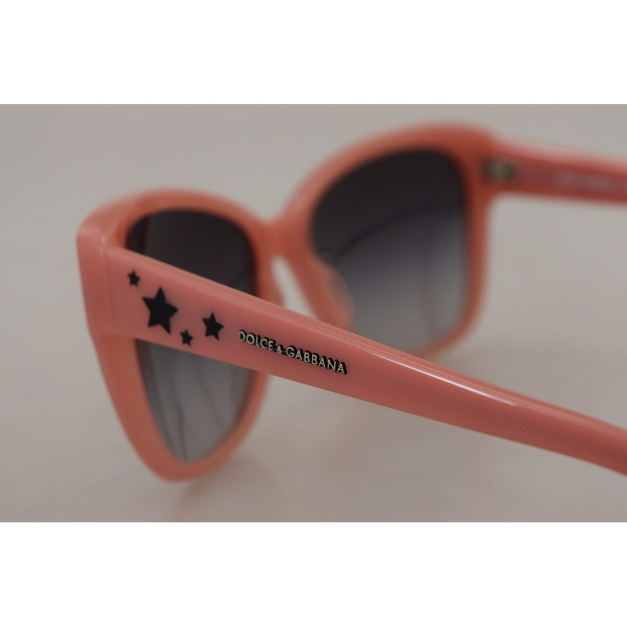 Dolce &amp; Gabbana Elegant Pink Gradient Sunglasses
