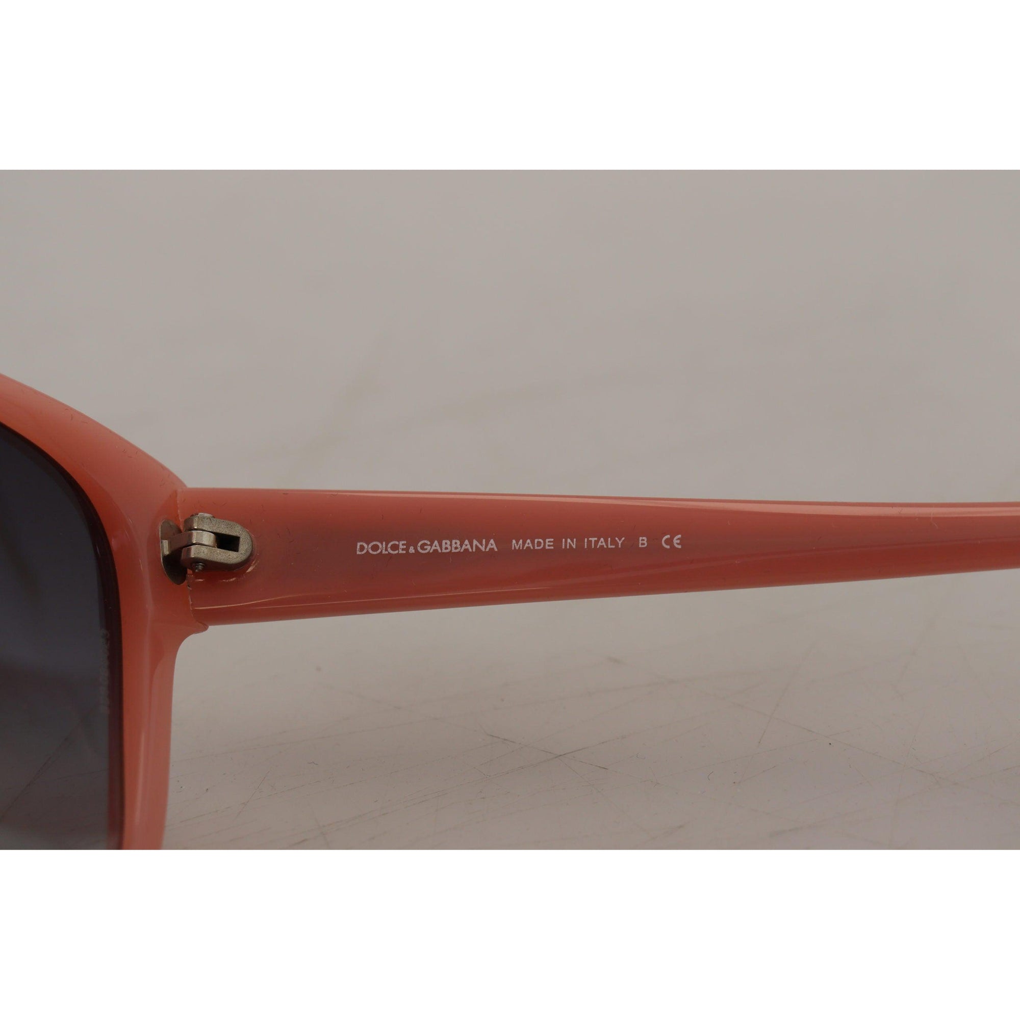 Dolce &amp; Gabbana Elegant Pink Gradient Sunglasses