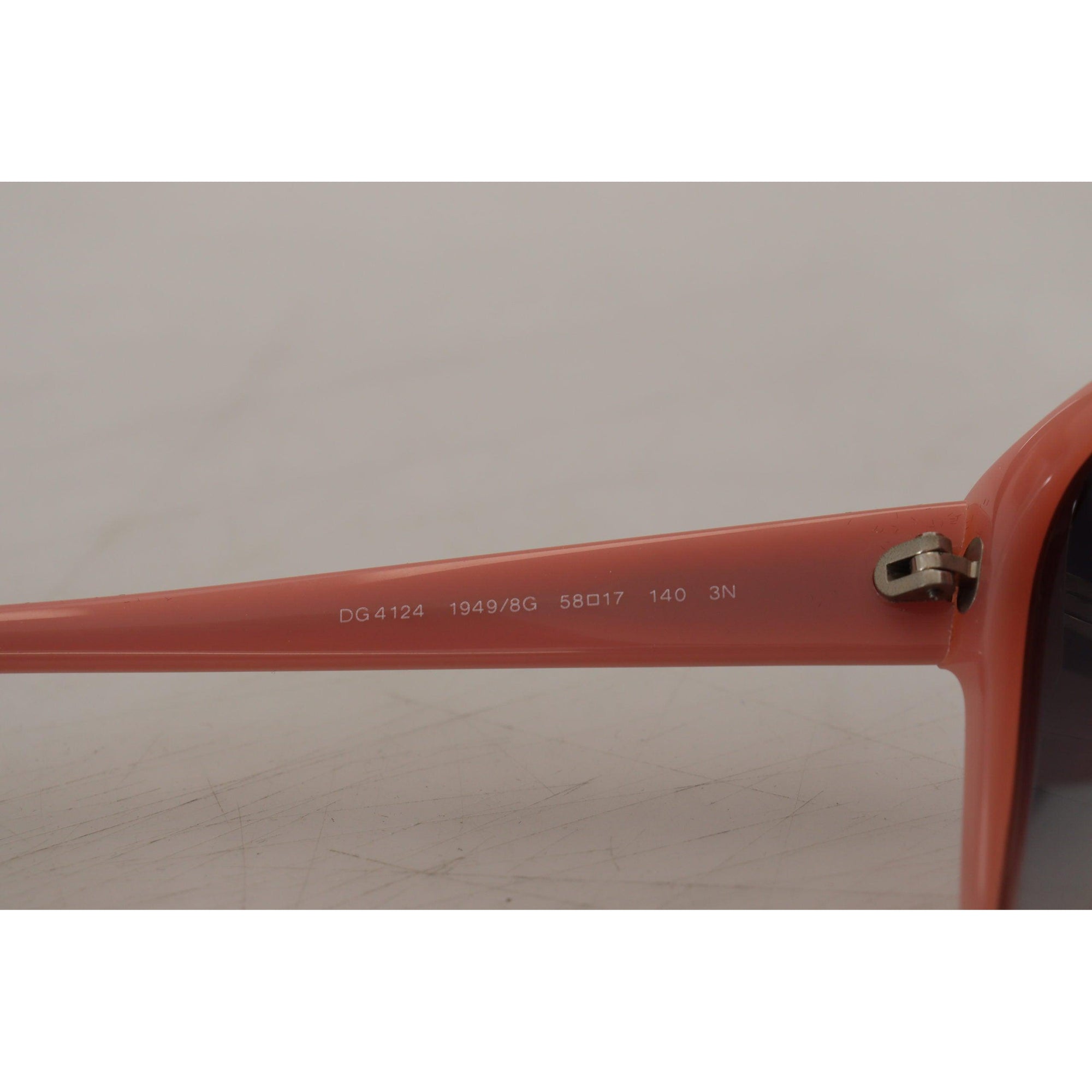 Dolce &amp; Gabbana Elegant Pink Gradient Sunglasses