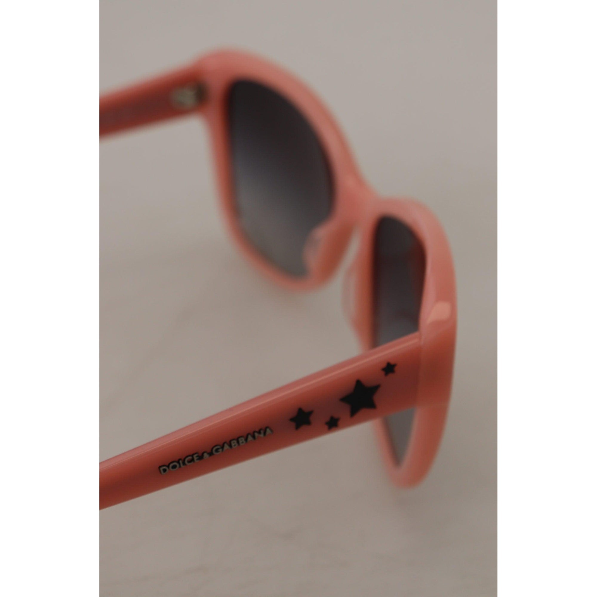 Dolce &amp; Gabbana Elegant Pink Gradient Sunglasses