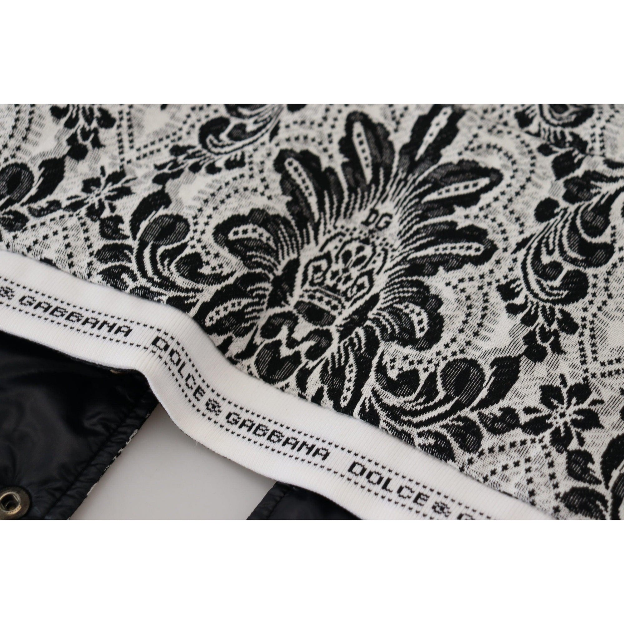 Dolce &amp; Gabbana Elegant Floral Cotton Whole Head Wrap Hat