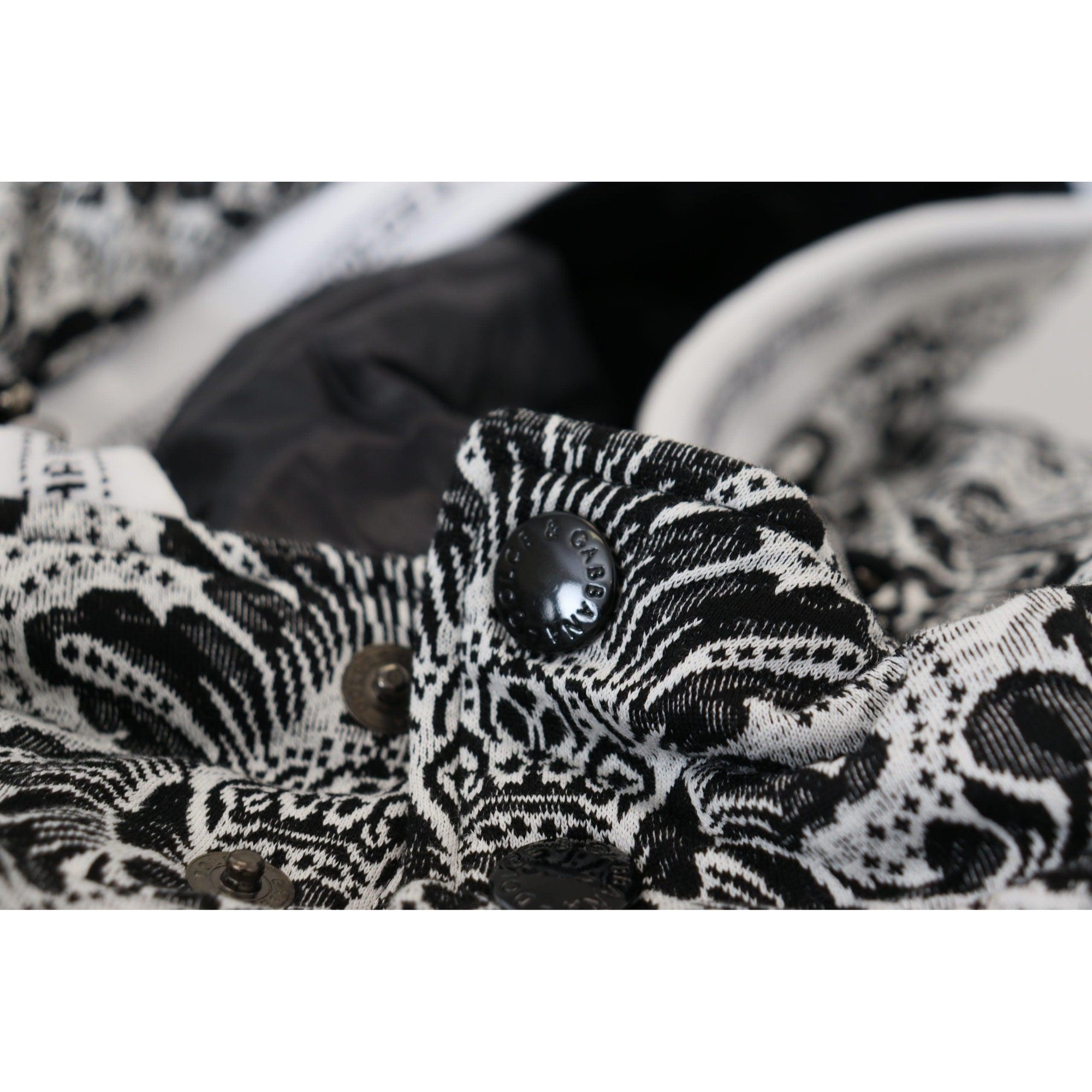 Dolce &amp; Gabbana Elegant Floral Cotton Whole Head Wrap Hat