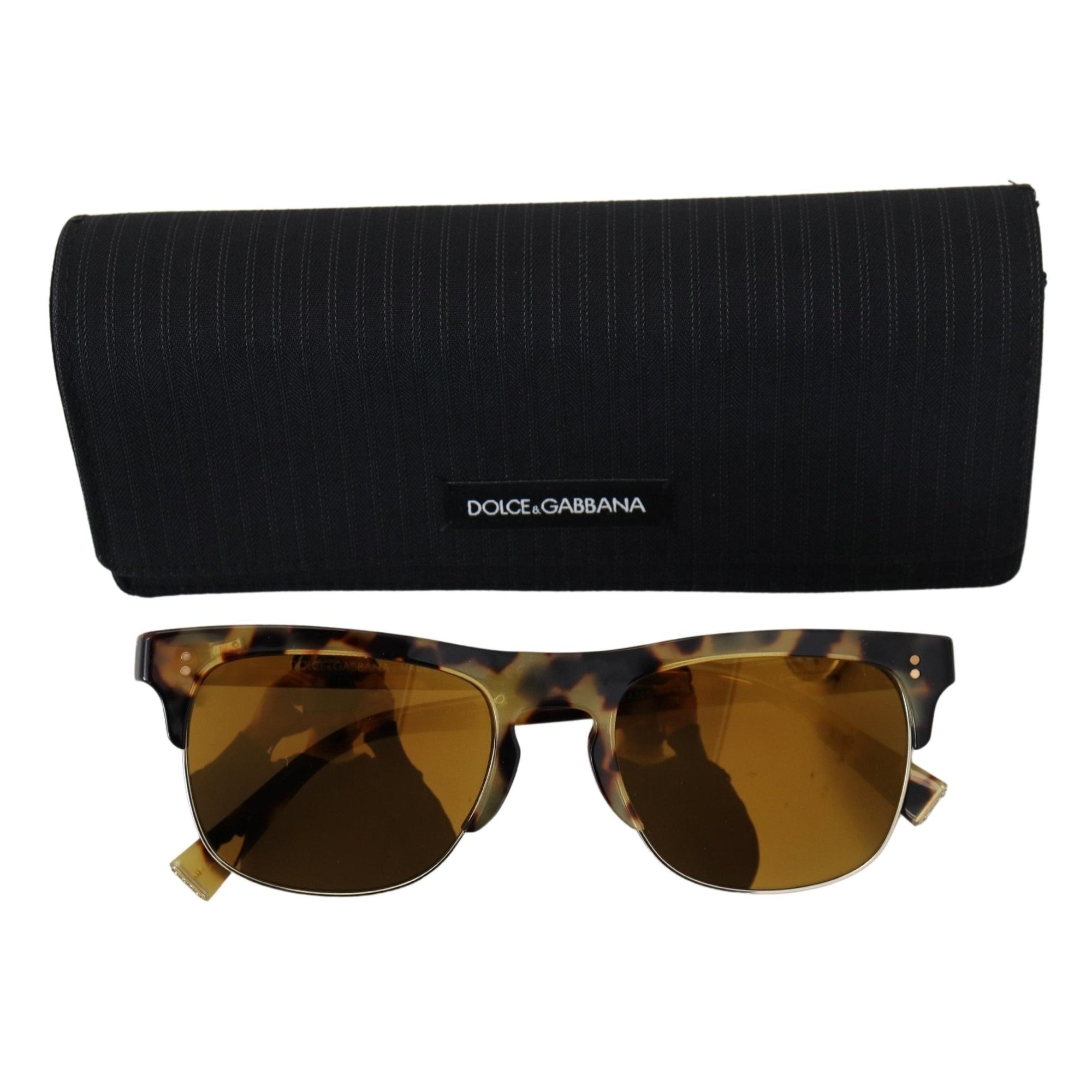 Dolce &amp; Gabbana Chic Acetate Designer Sunglasses