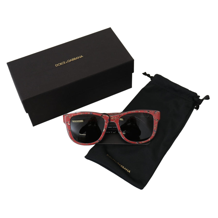 Dolce & Gabbana Chic Red Designer Shades for Women