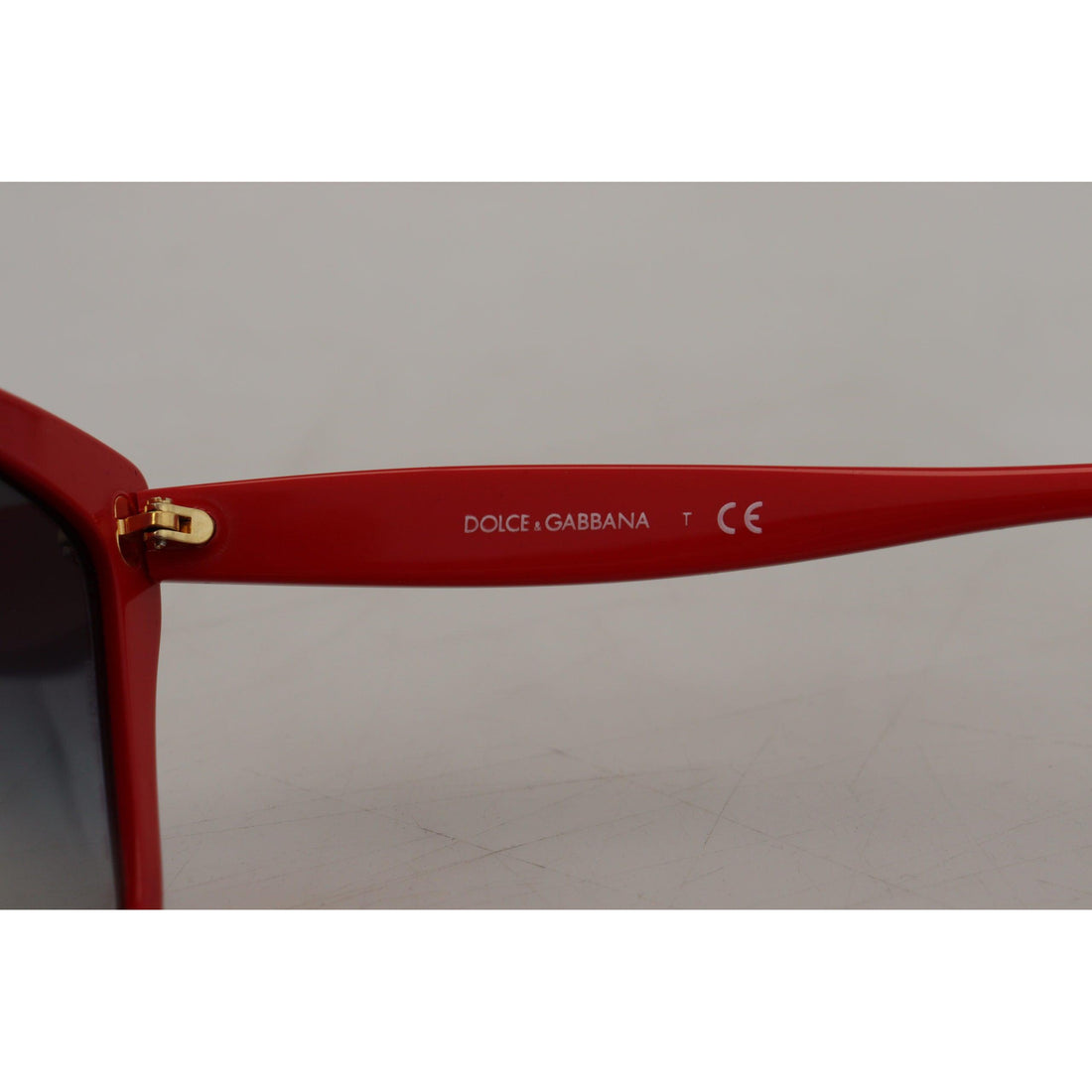 Dolce & Gabbana Chic Red and White Polka Dot Sunglasses