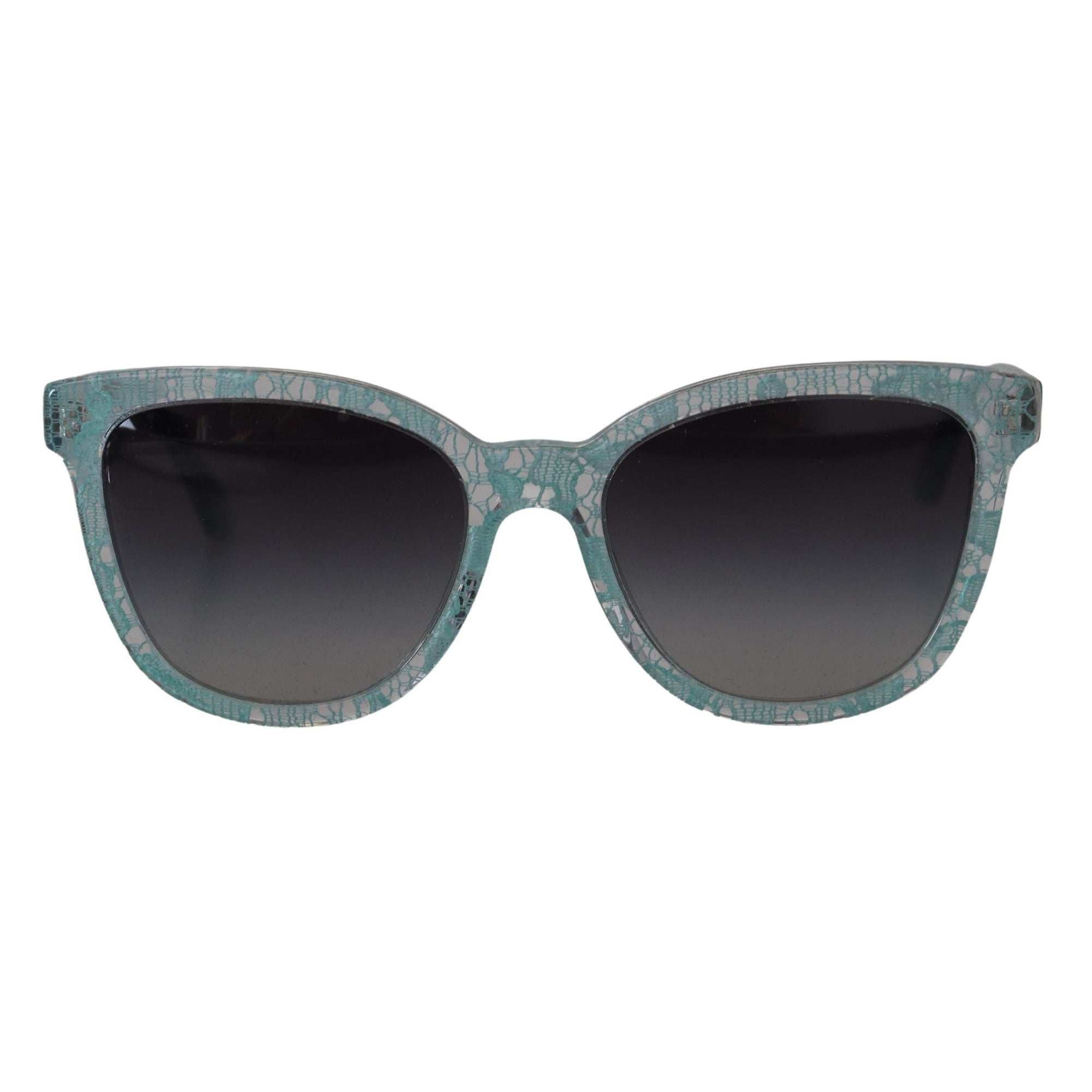 Dolce &amp; Gabbana Sicilian Lace Crystal-Infused Sunglasses