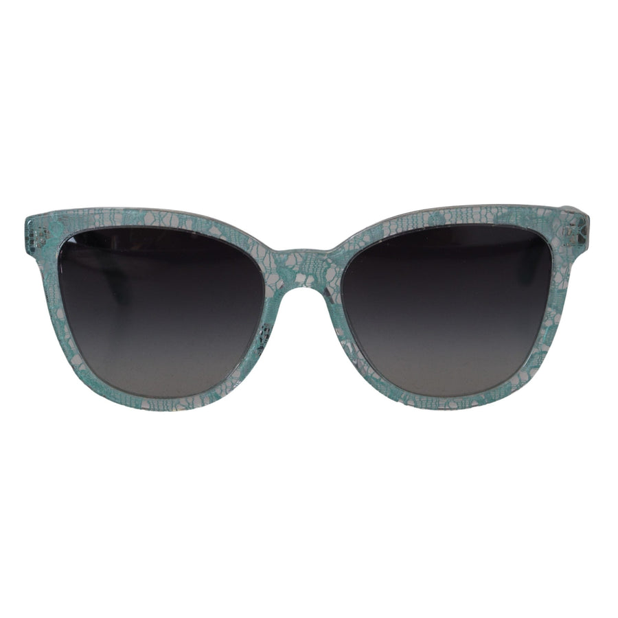 Dolce & Gabbana Sicilian Lace Crystal-Infused Sunglasses