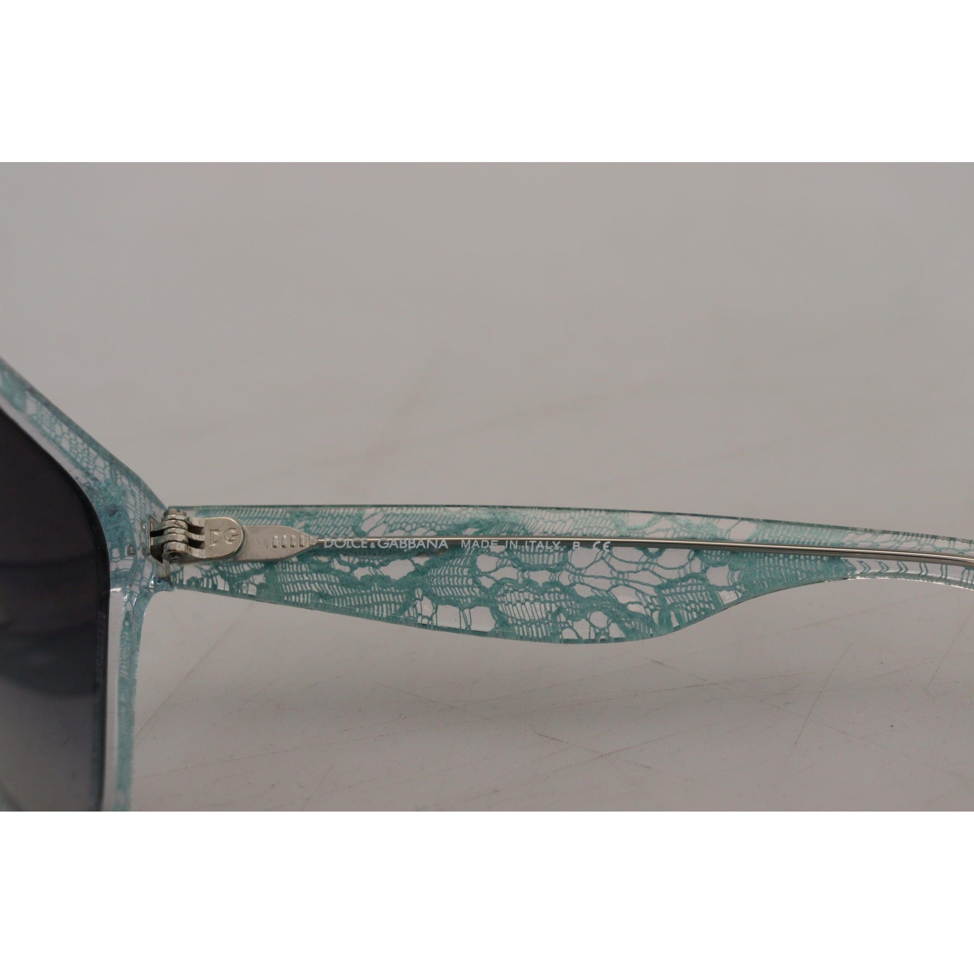 Dolce &amp; Gabbana Sicilian Lace Crystal-Infused Sunglasses