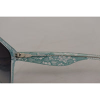 Dolce & Gabbana Sicilian Lace Crystal-Infused Sunglasses