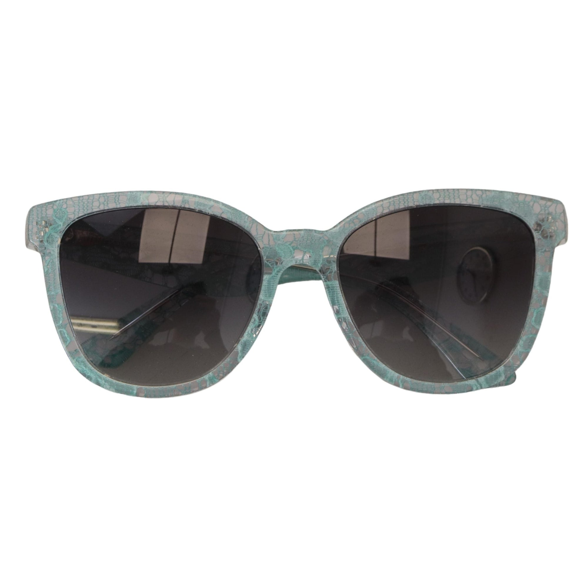 Dolce &amp; Gabbana Sicilian Lace Crystal-Infused Sunglasses