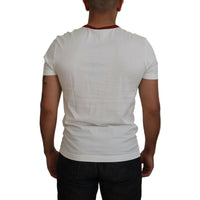 Dolce & Gabbana Elegant White Crewneck Cotton T-Shirt