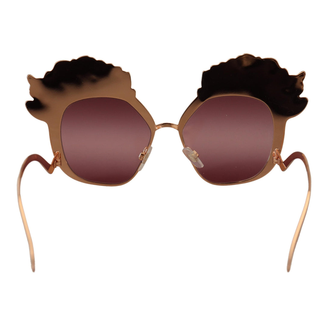 Dolce & Gabbana Chic Rose Sequin Embroidered Sunglasses