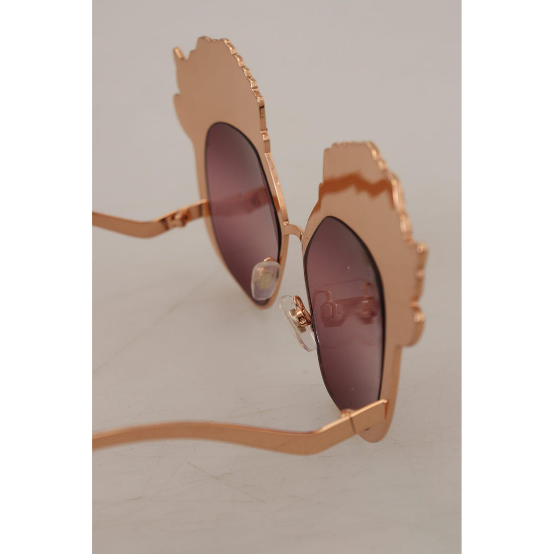 Dolce & Gabbana Chic Rose Sequin Embroidered Sunglasses