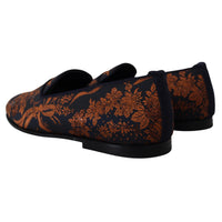 Dolce & Gabbana Elegant Floral Slip-On Loafers