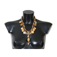 Dolce & Gabbana Elegant Gold-Plated Statement Necklace