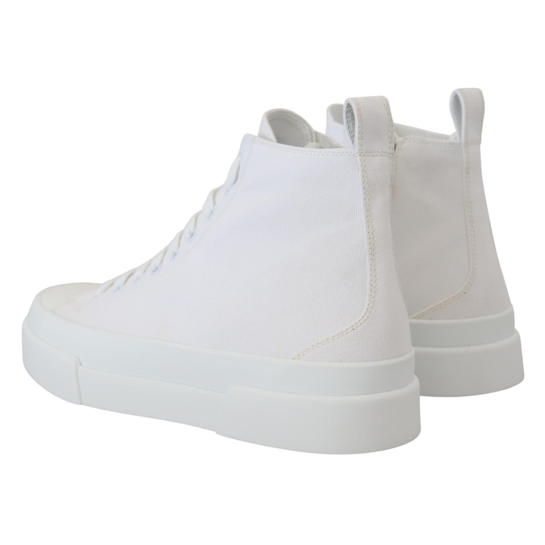 Dolce & Gabbana Elegant High Top Canvas Sneakers