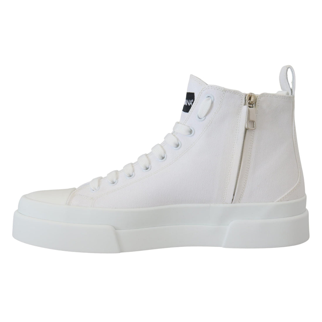 Dolce & Gabbana Elegant High Top Canvas Sneakers