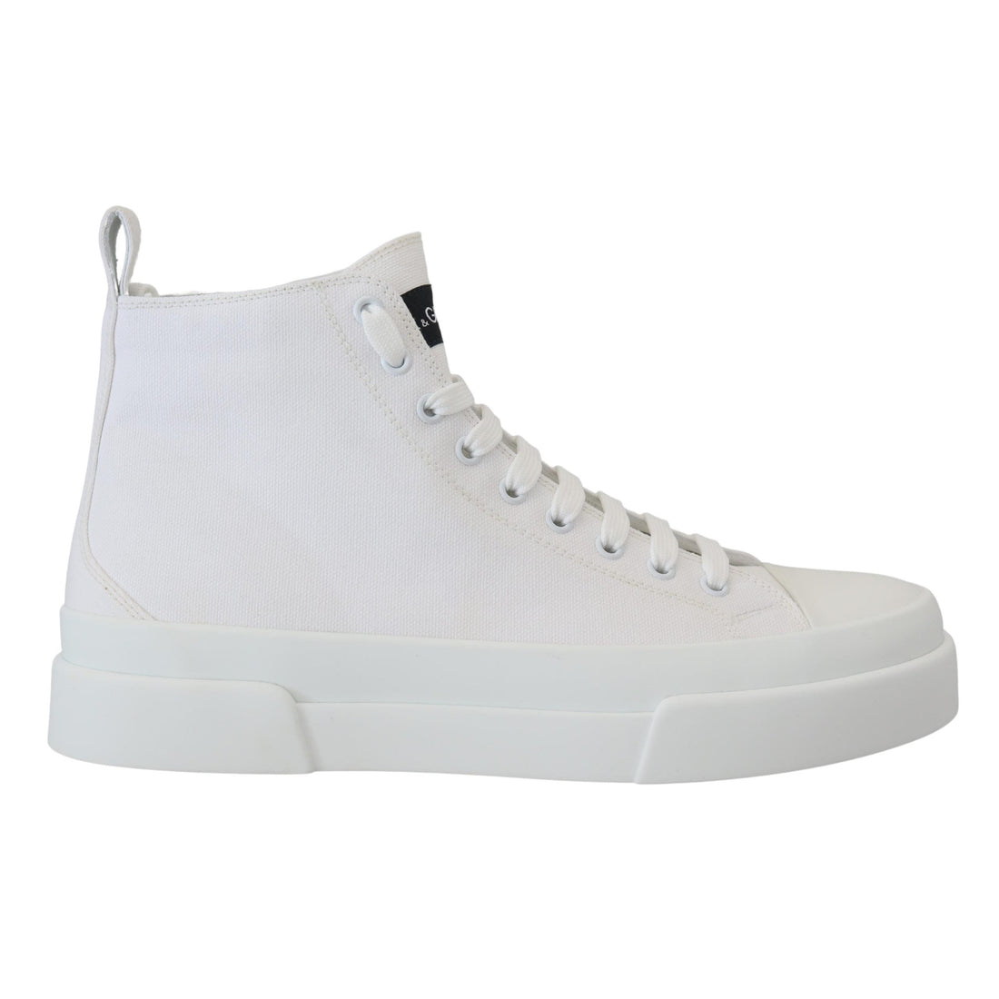 Dolce & Gabbana Elegant High Top Canvas Sneakers