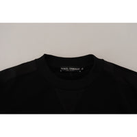 Dolce & Gabbana Elegant Crewneck Cotton Blend Sweater