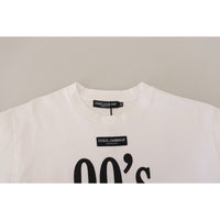 Dolce & Gabbana Elegant White Cotton Casual Tee