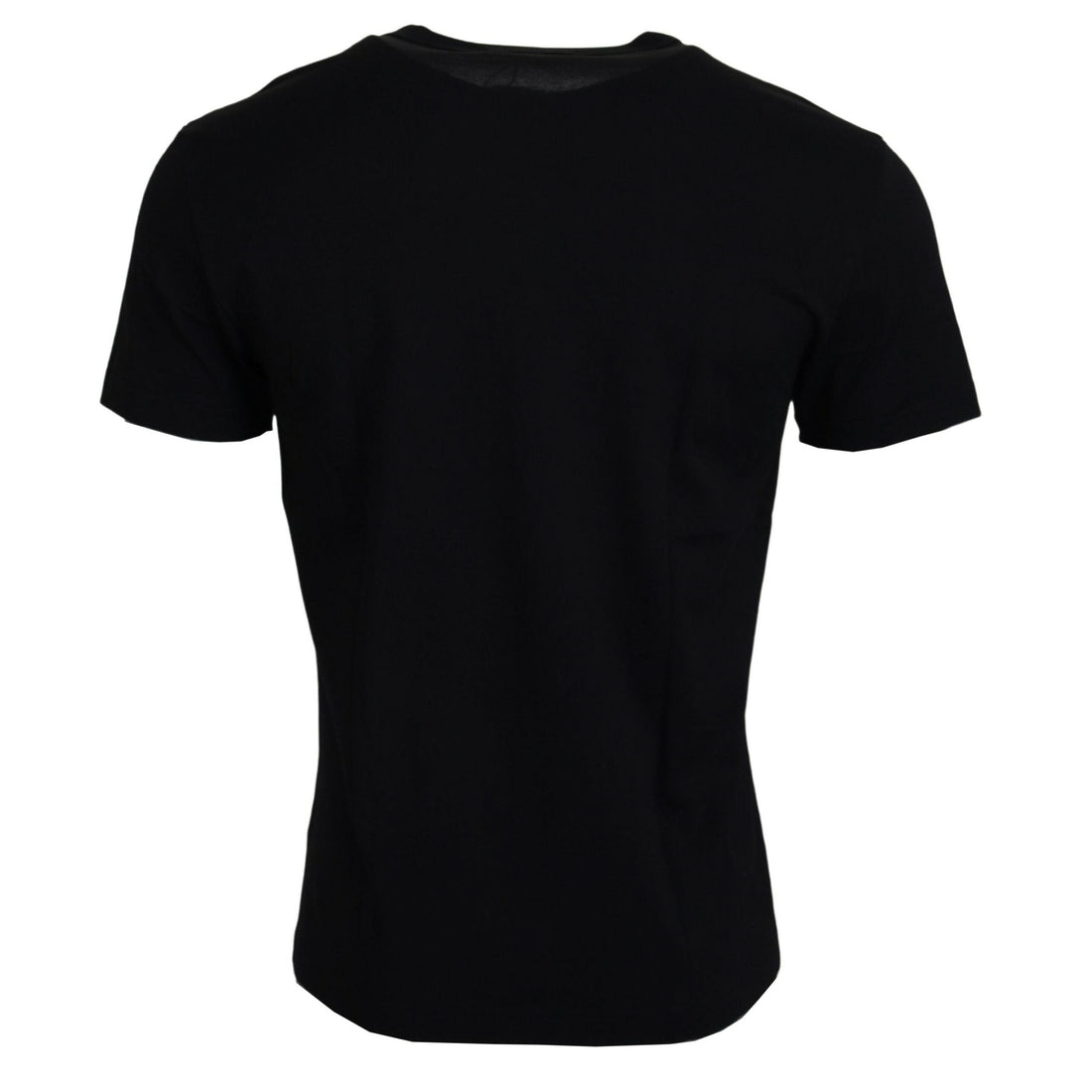 Dolce & Gabbana Chic Black Cotton Tee for the Modern Man