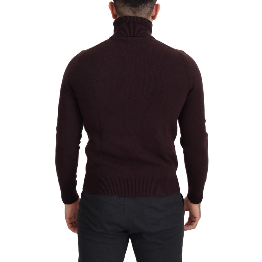 Dolce & Gabbana Elegant Turtleneck Wool Pullover Sweater