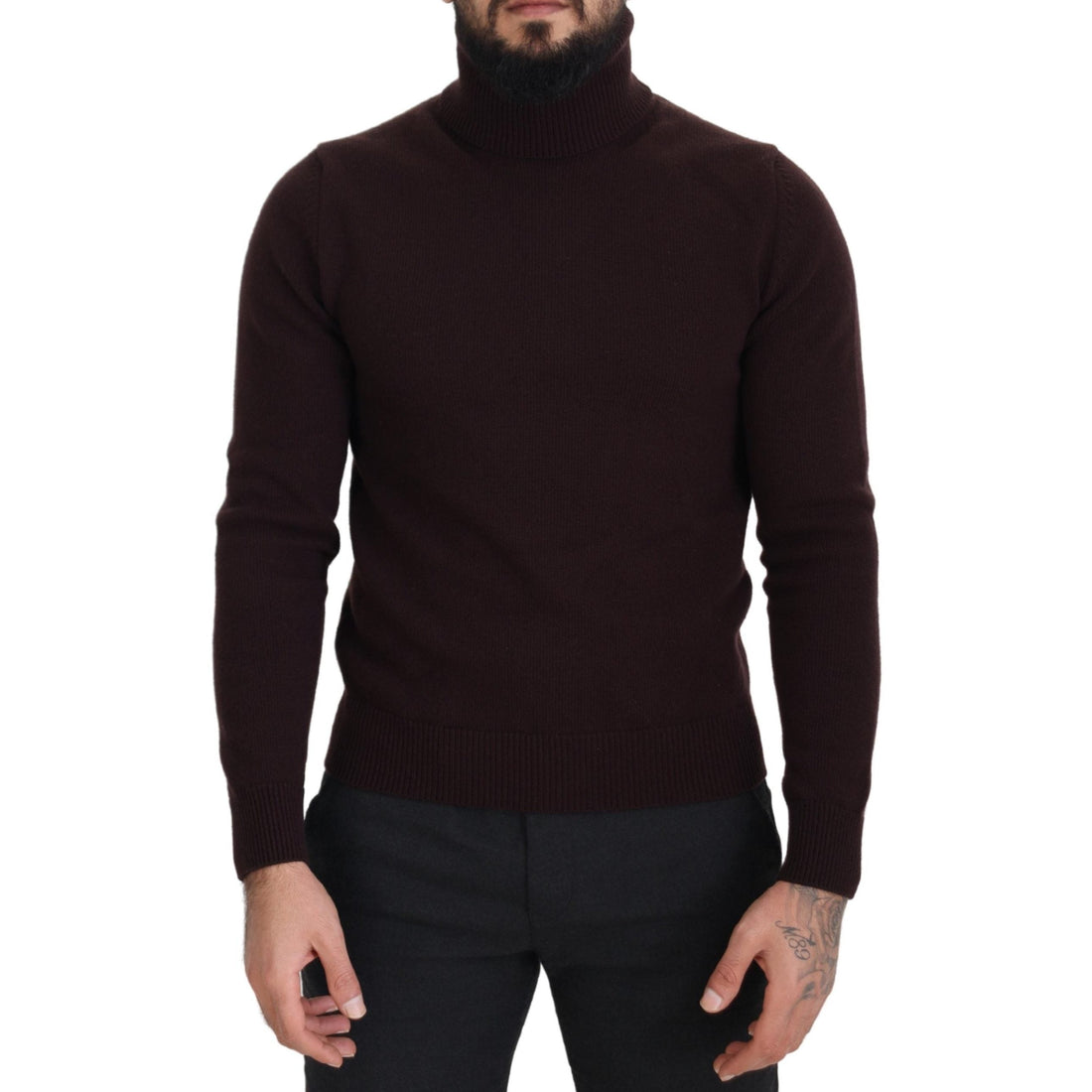 Dolce & Gabbana Elegant Turtleneck Wool Pullover Sweater