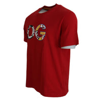 Dolce & Gabbana Exclusive Crewneck Logo T-Shirt in Red