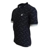 Dolce & Gabbana Regal Blue Cotton Polo Tee