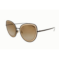 Dolce & Gabbana Elegant Lace Pattern Metal Sunglasses