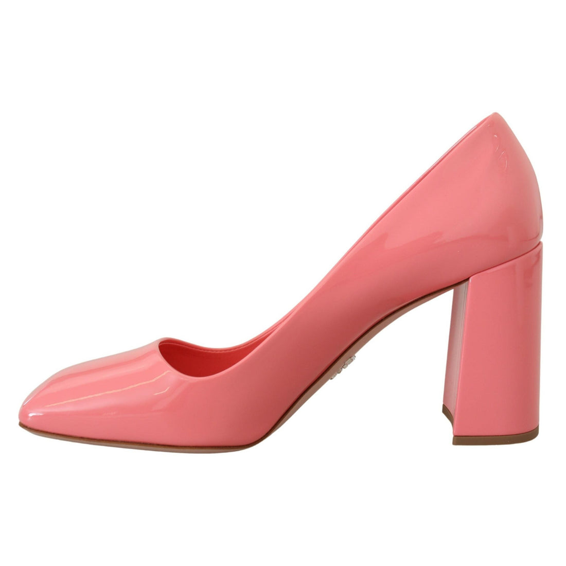 Prada Elegant Square Toe Pink Heels