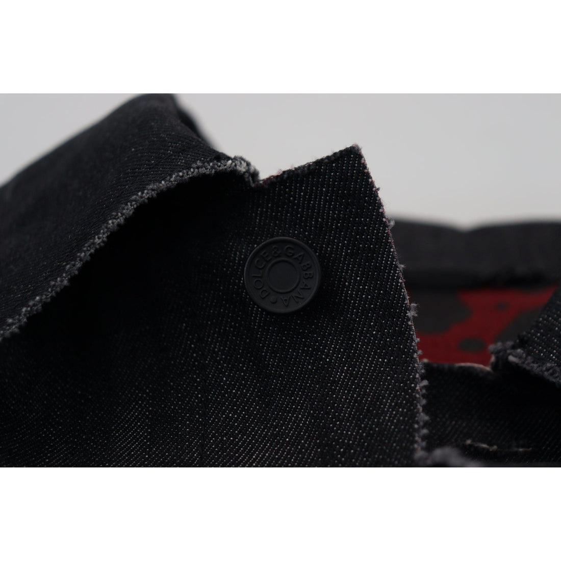 Dolce & Gabbana Elegant Black Denim Jacket