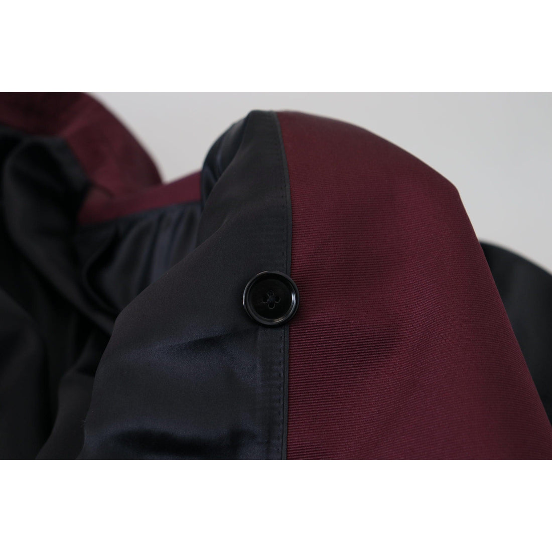 Dolce & Gabbana Elegant Bordeaux Double-Breasted Jacket