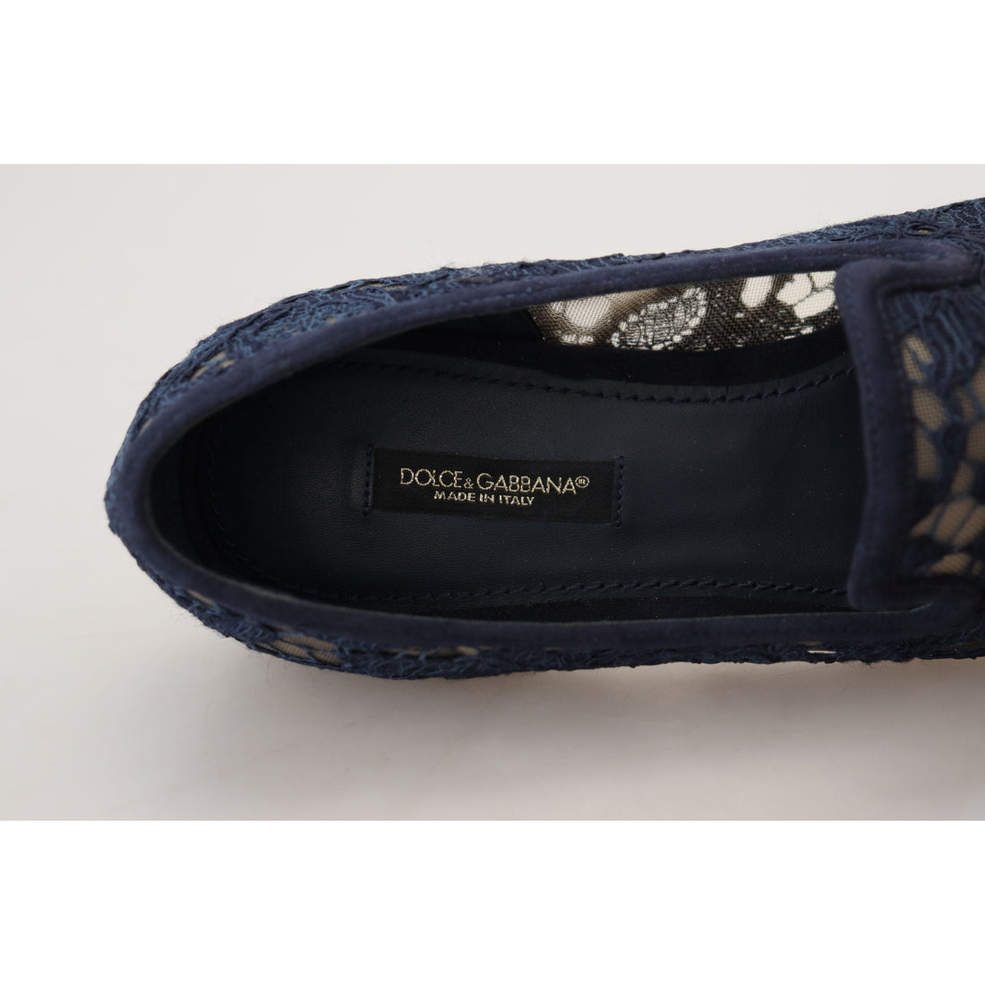 Dolce & Gabbana Elegant Blue Loafers Flats - Summer Chic