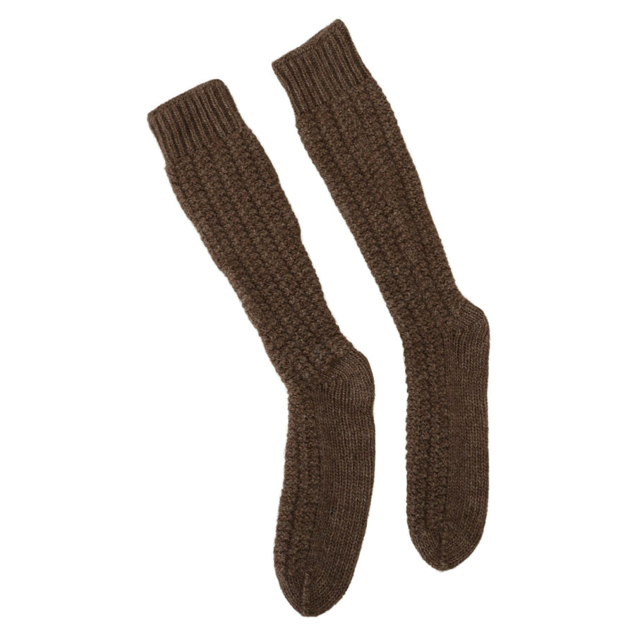 Dolce & Gabbana Chic Over-Calf Wool Blend Knit Socks