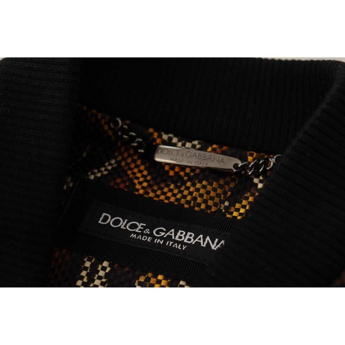 Dolce & Gabbana Elegant Brown Blouson Jacket