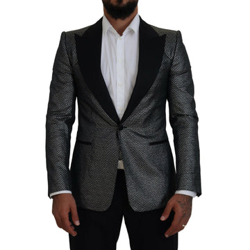 Dolce & Gabbana Elegant Jacquard Single Breasted Blazer