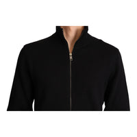 Dolce & Gabbana Elegant High Neck Cashmere Blend Sweater