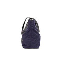 Burberry Small Navy Blue Logo Econyl Nylon Tote Shoulder Handbag Purse