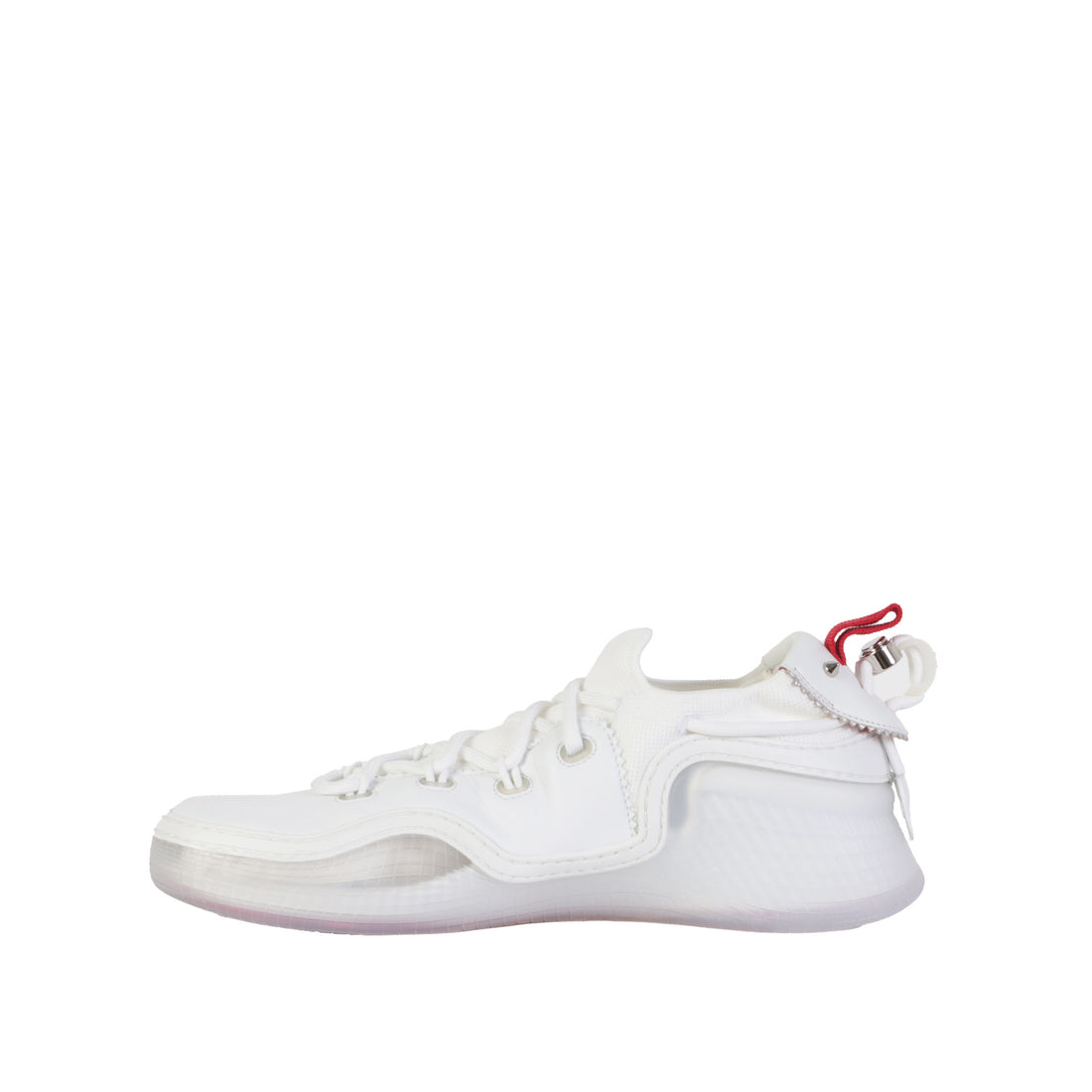 Christian Louboutin Elegant White Leather Sneakers