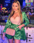 Deux pièces Vert Short & Veste Look Paris - Paris Deluxe