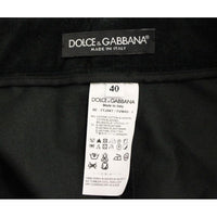 Dolce & Gabbana Black cotton shorts pants - Paris Deluxe
