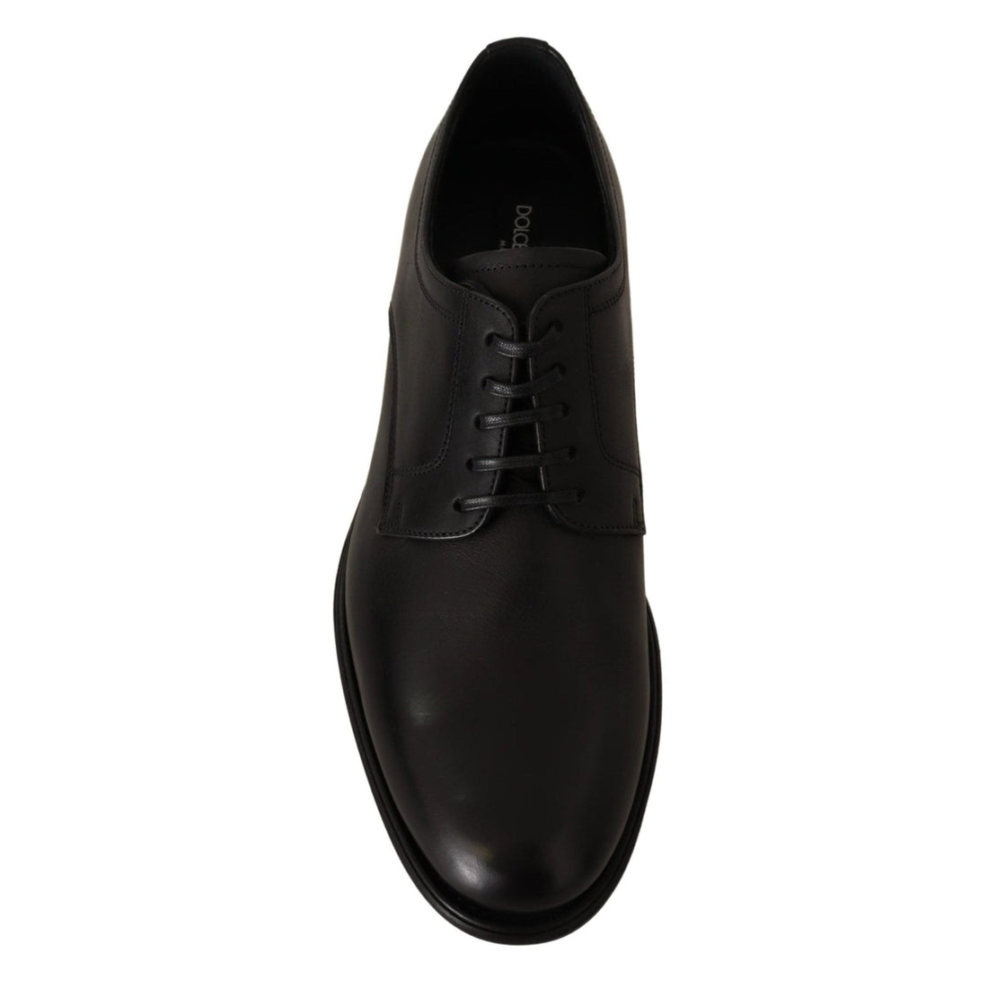 Dolce & Gabbana Elegant Black Derby Formal Shoes