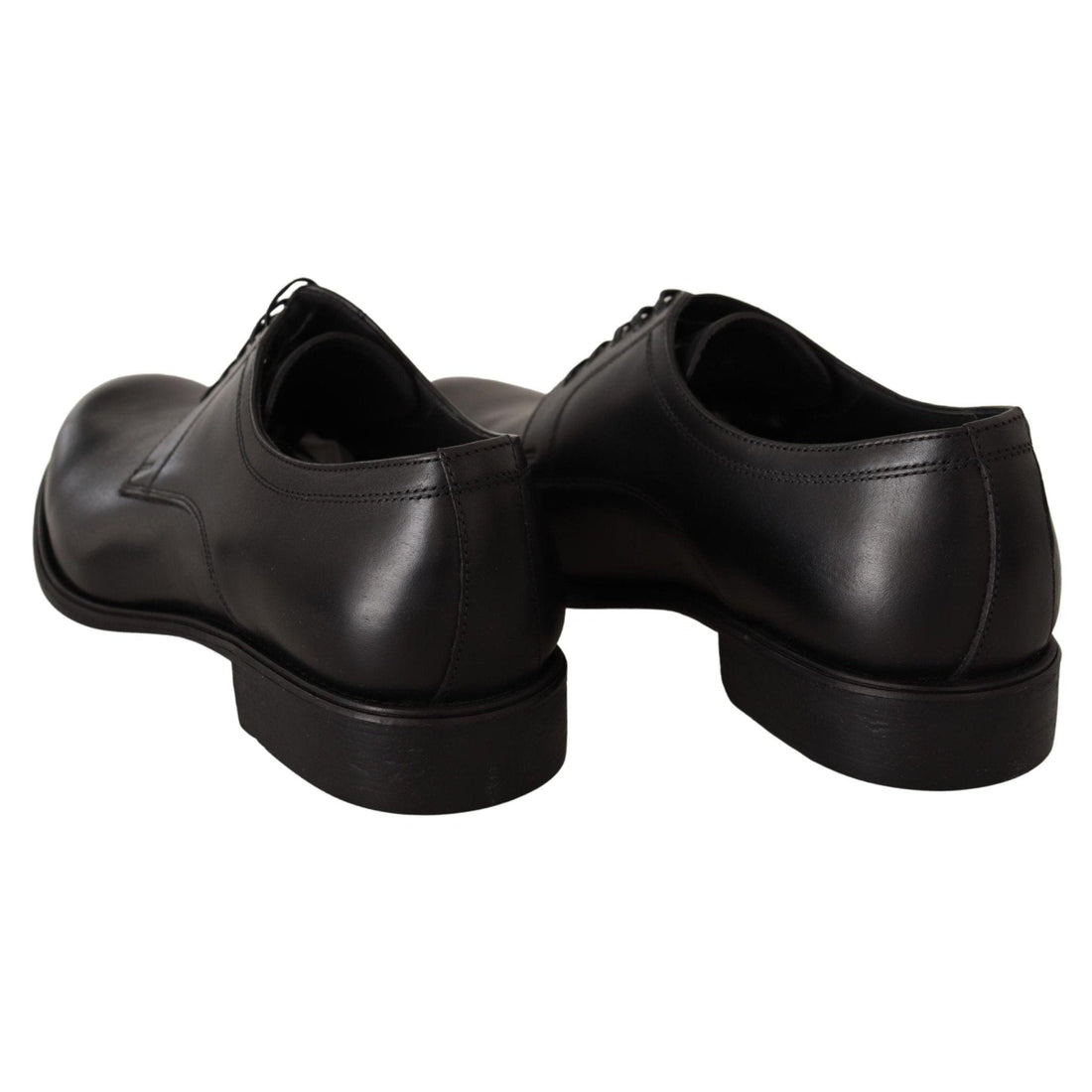 Dolce & Gabbana Elegant Black Derby Formal Shoes