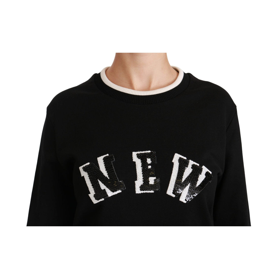 Dolce & Gabbana Black Rinascimento #DGmillennials Sweater - Paris Deluxe