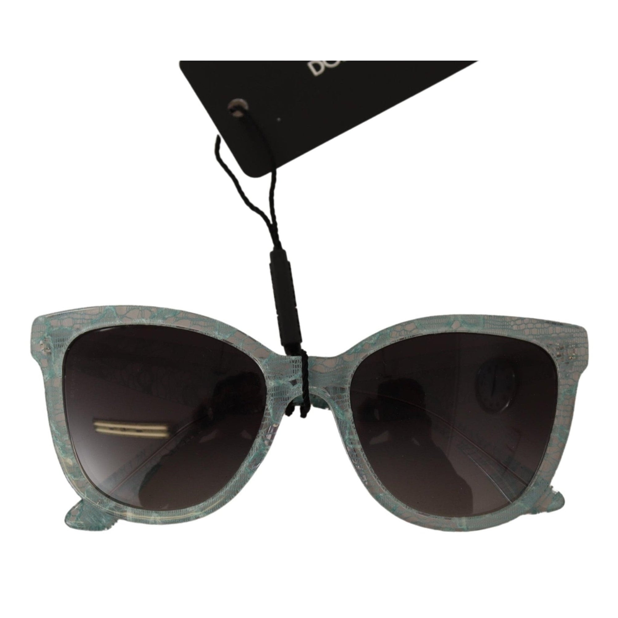 Dolce &amp; Gabbana Sicilian Lace Crystal Acetate Sunglasses